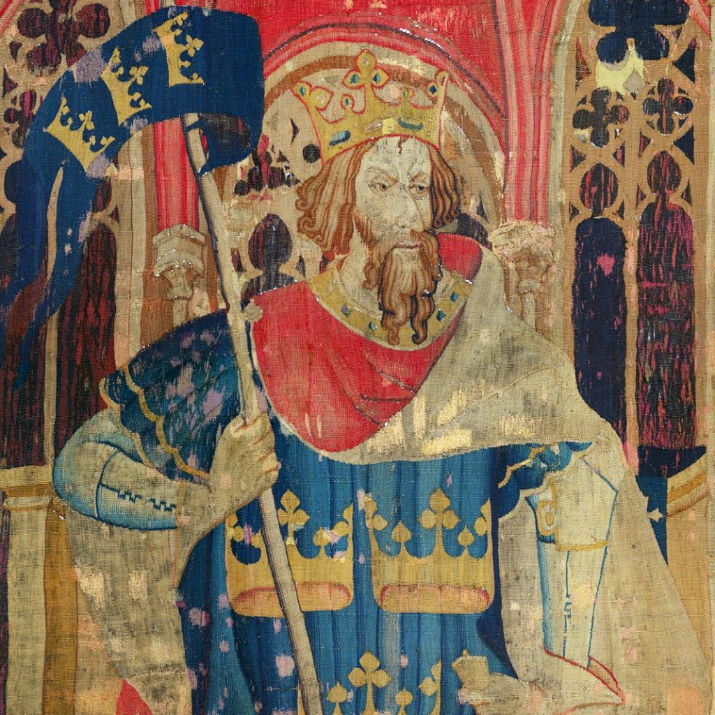 King Arthur, tapijt 1385